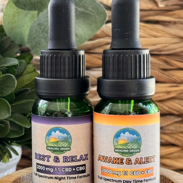 2000mg Full Spectrum Daytime & Nighttime Combo