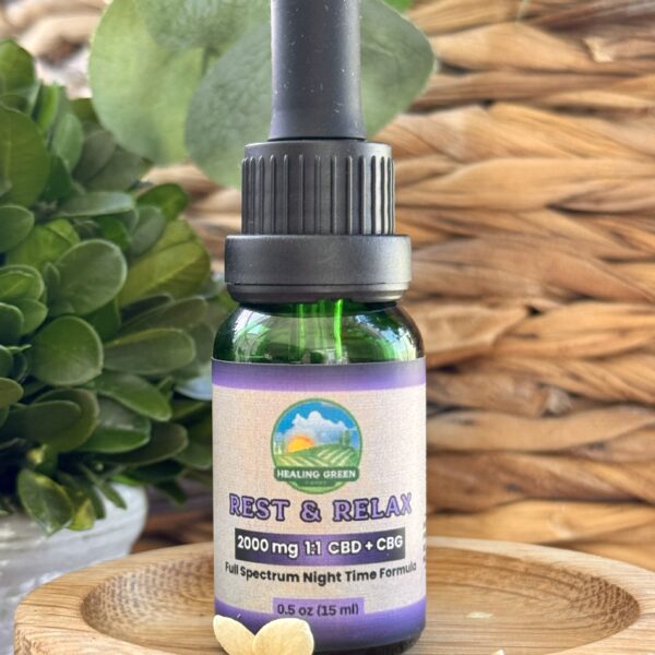 2000mg Full Spectrum Rest & Relax CBD + CBN