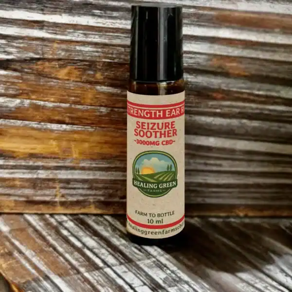 Relief CBD oil for seizures, calming green farms hemp extract, CBD oil for epilepsy, natural seizure relief, organic CBD tincture.